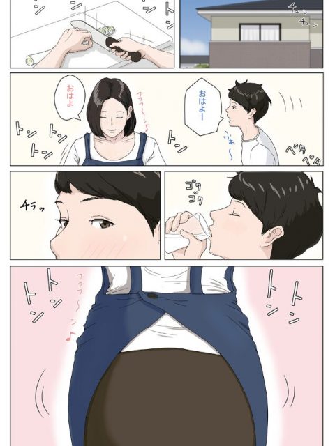 日頃からの想いを募らせていた息子が深夜の寝室に忍びこんでしまって母親と一線を越えてしまう